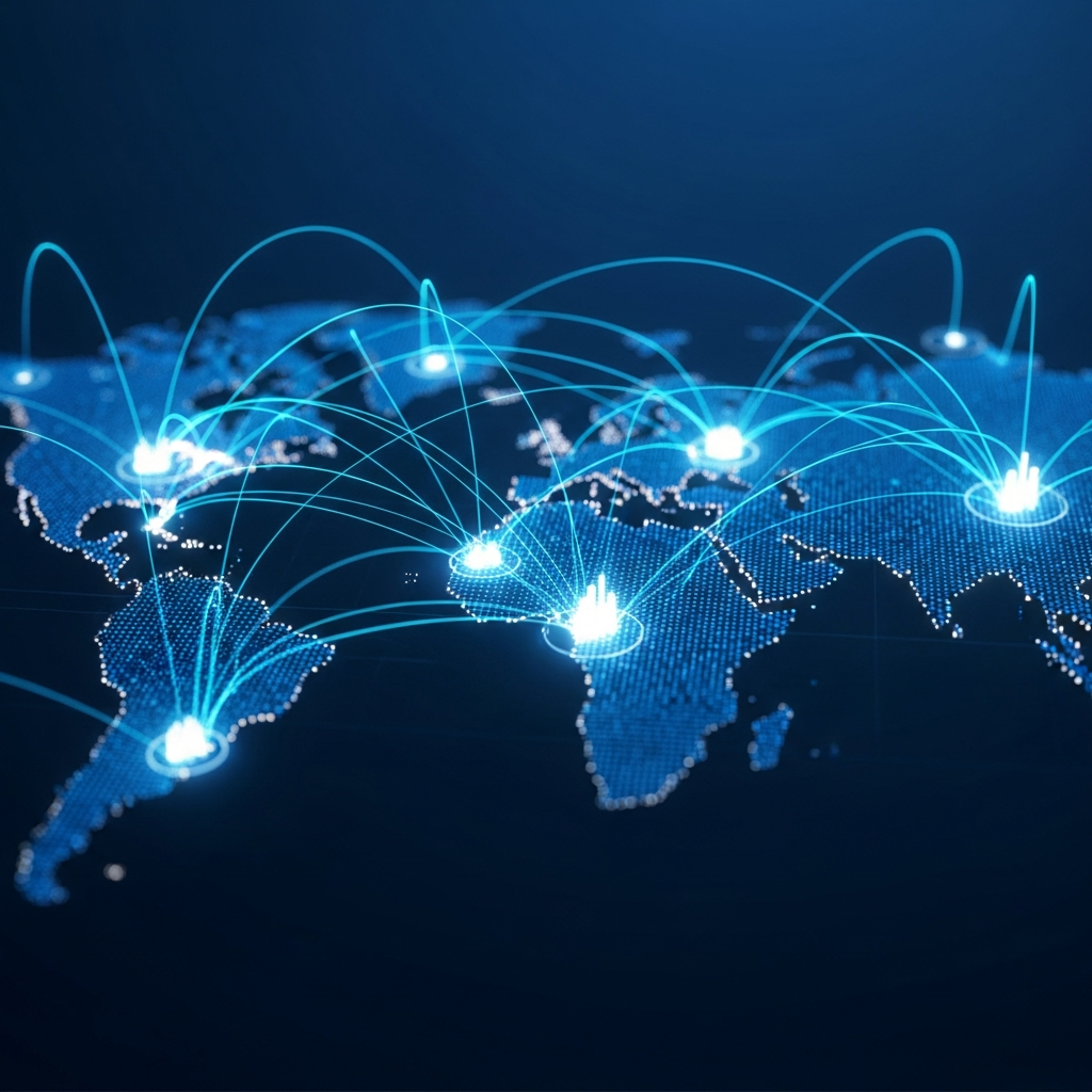 Global Solar Supply Chain Network